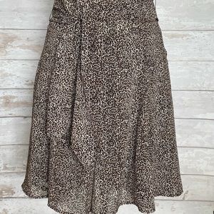 H&M Leopard Print Petticoat Layer Skirt